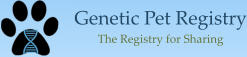 Genetic Pet Registry The Registry for Sharing